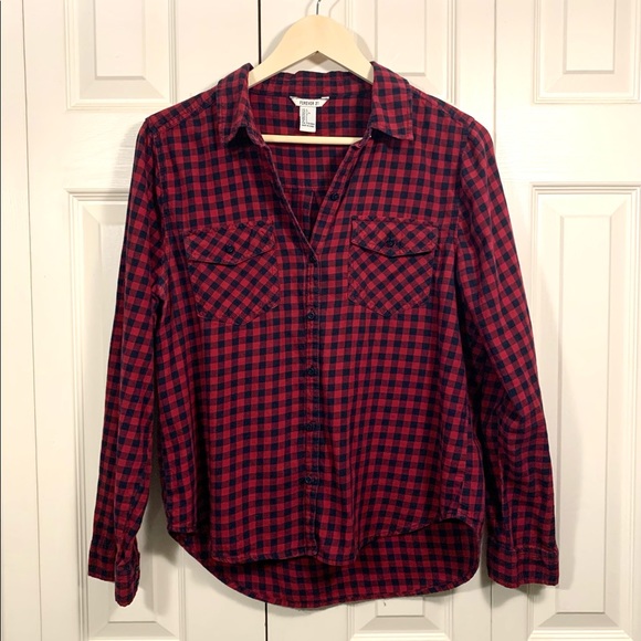 👀♦️🦬 Red Buffalo Plaid Shirt - Picture 2 of 4